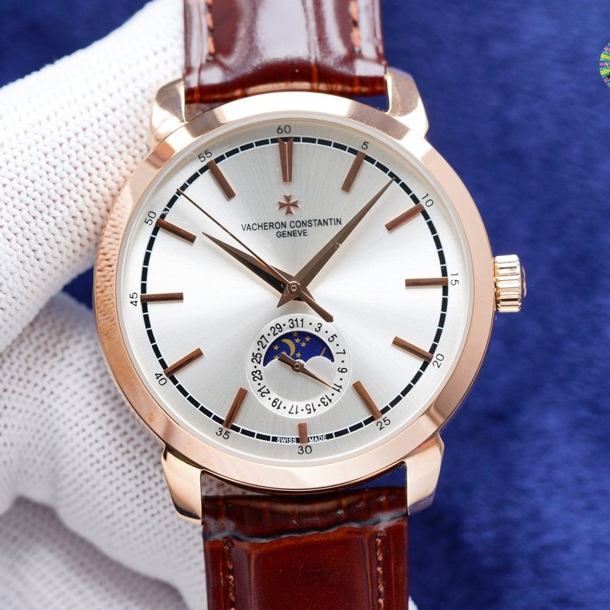 Vacheron Constantin 40mm Rose Gold Case Moonphase